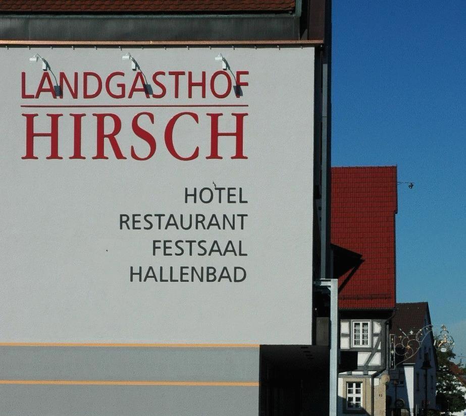 Landgasthof Hirsch Remshalden ภายนอก รูปภาพ